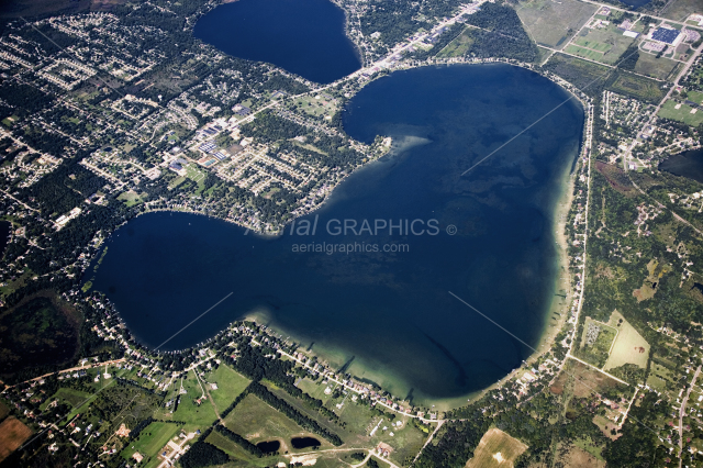 Austin Lake in Kalamazoo County, Michigan